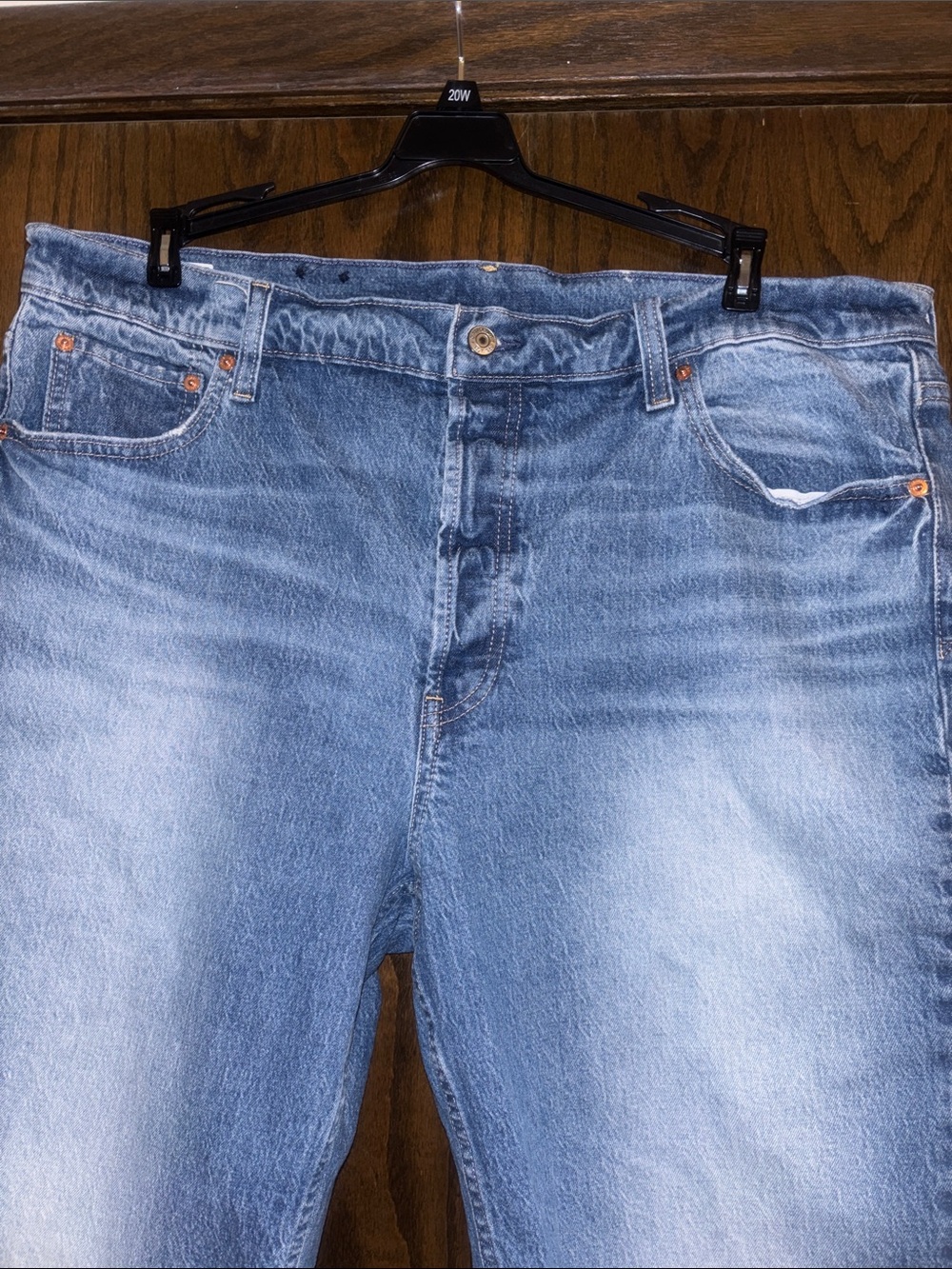 Gap Cheeky Straight High Rise Button Fly Cropped Jeans size 35/20 - Picture 2 of 9